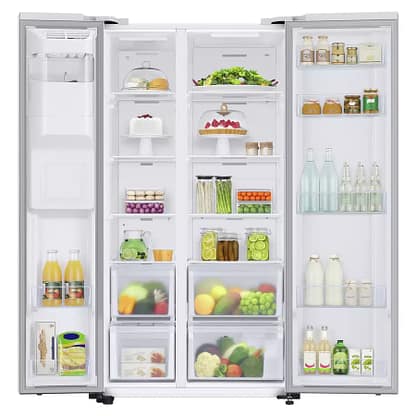 Samsung Rs A Ww Series American Style Fridge Freezer With Ice