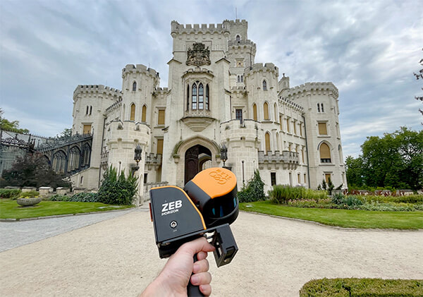 Handheld Laser Scanning a building