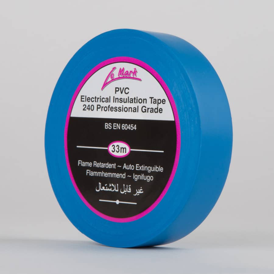 BLUE - PVC Electrical Insulation Tape