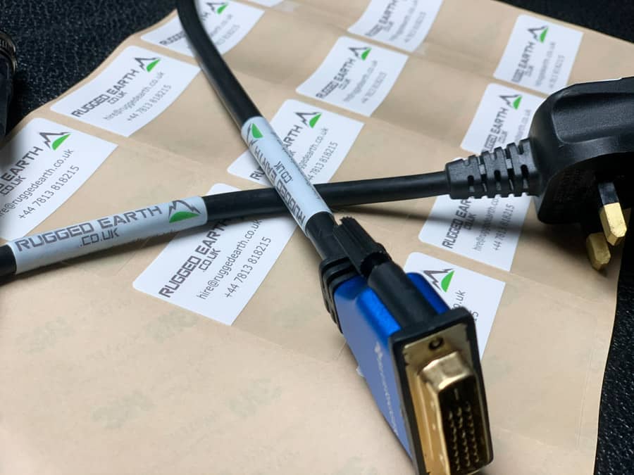 Cable Labels for Rugged Earth