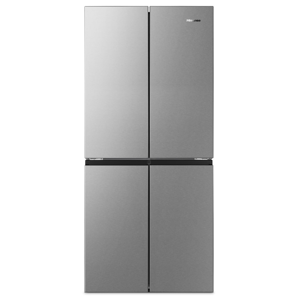 Hisense RQ563N4SI2 79cm Four Door Fridge Freezer - SILVER - Appliance City