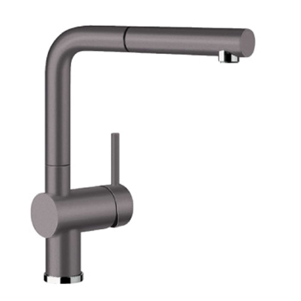 Blanco LINUSS ROCK GREY LinusS Single Lever PullOut Spray Tap 518813 ROCK GREY Appliance City