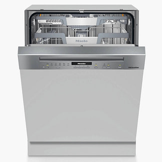 part integrated dishwasher