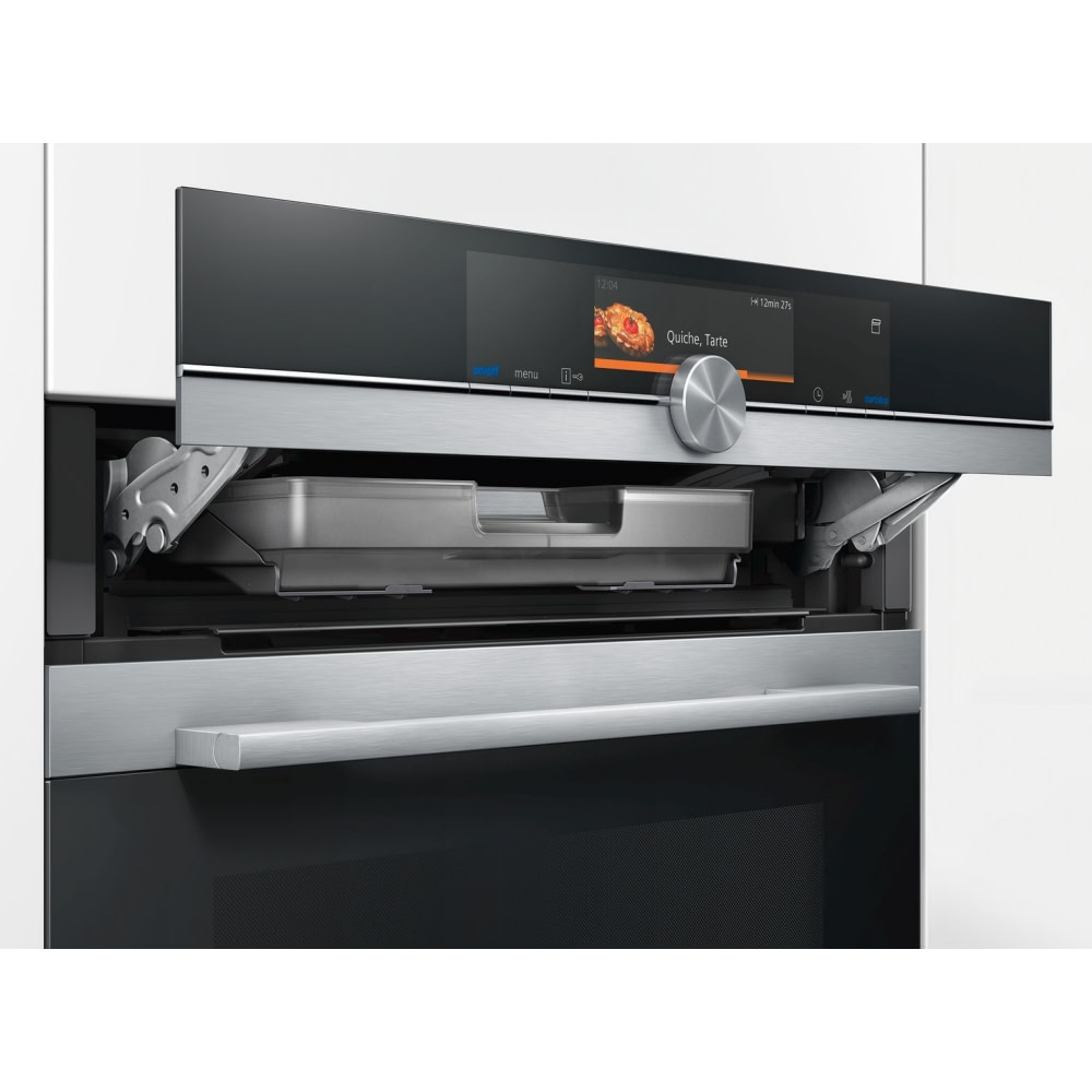 Siemens HS658GXS1 IQ700 Multifunction Single Oven With FullSteam STAINLESS STEEL Appliance City