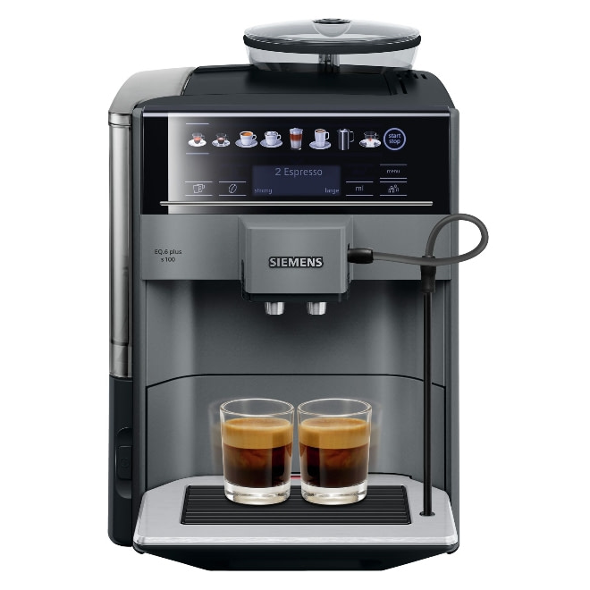 Siemens TE651209GB Fully Automatic Freestanding Coffee Machine - SILVER ...