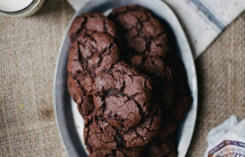 salted spicy chocolate cookies