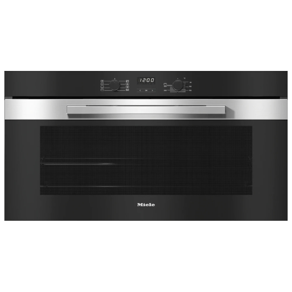 Miele H2890B PureLine 90cm Built In Built In Single Oven – STAINLESS STEEL