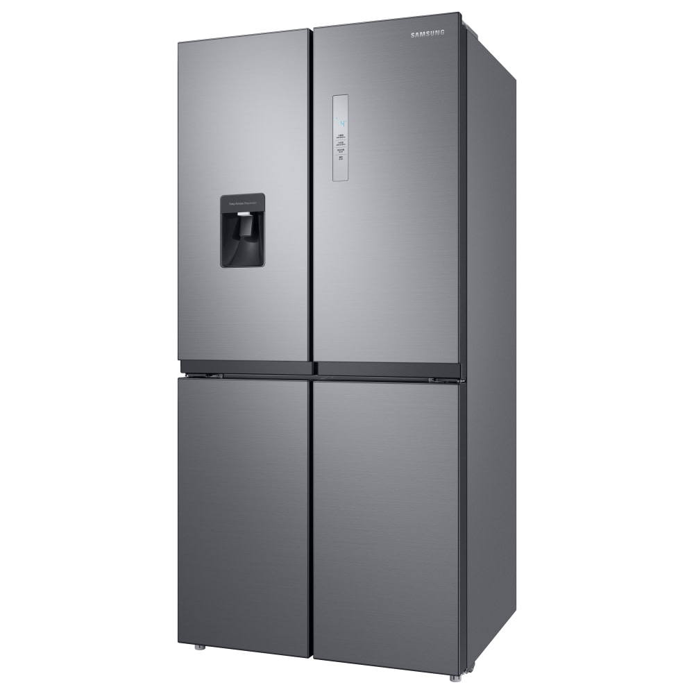 Samsung RF48A401EM9 4 Door American Fridge Freezer With Water Dispenser Non Plumbed – SILVER