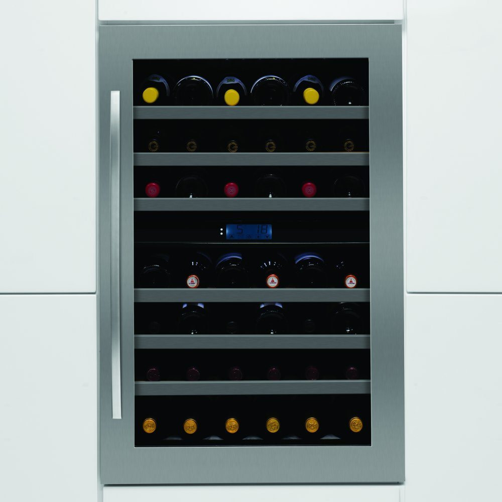 Caple WC6217 88cm Integrated In Column Dual Zone Wine Cooler