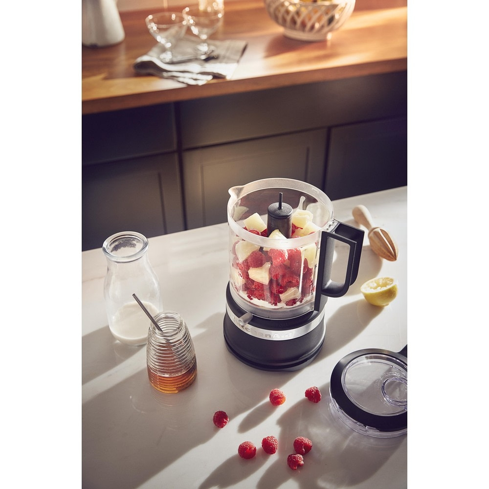 KitchenAid 5KFC0516BBM Mini Food Processor With Whisk MATT BLACK