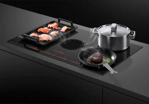 Fisher & Paykel air venting induction hob