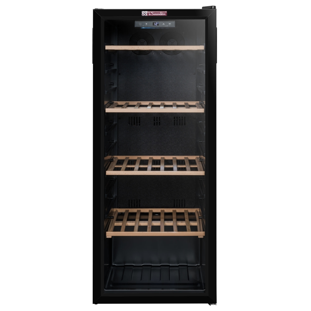 La Sommeliere SLS106 49cm Freestanding Wine Cooler BLACK Appliance City