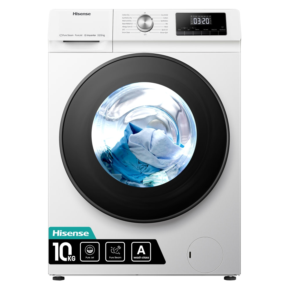 hisense steam washing machine