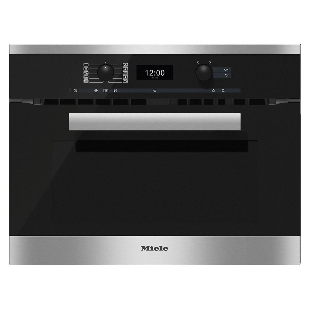 Miele H6400BMCLST Pureline Built In Combination Microwave – STAINLESS STEEL