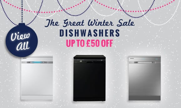 The Great Winter Sale NOW ON! - up to £50 off Dishwashers | Appliance City
