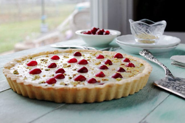 Appliance City - Recipes - White Chocolate Cranberry Tart