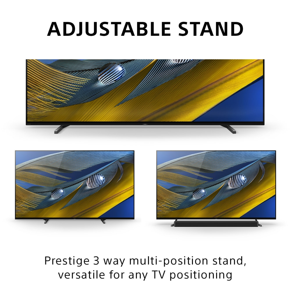 Sony XR55A80JU 2021 55" BRAVIA XR 4K OLED TV TITANIUM BLACK