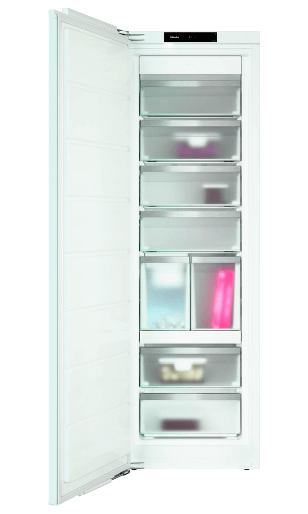Miele FNS7794E 177cm Integrated In Column Frost Free Freezer With Plumbed In Icemaker