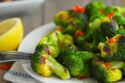 little beets charred broccoli