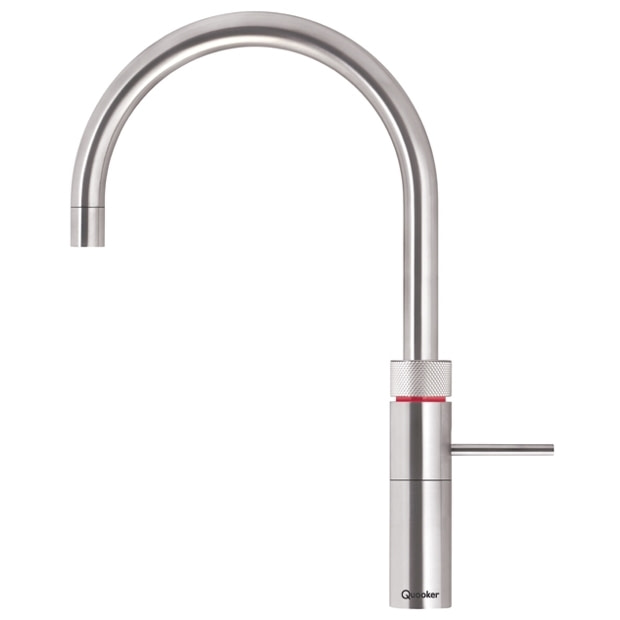 Quooker COMBI 2.2 FUSION STAINLESS STEEL 2.2FRRVS Combi Fusion Round 3-in-1 Boiling Tap - STAINLESS STEEL - City