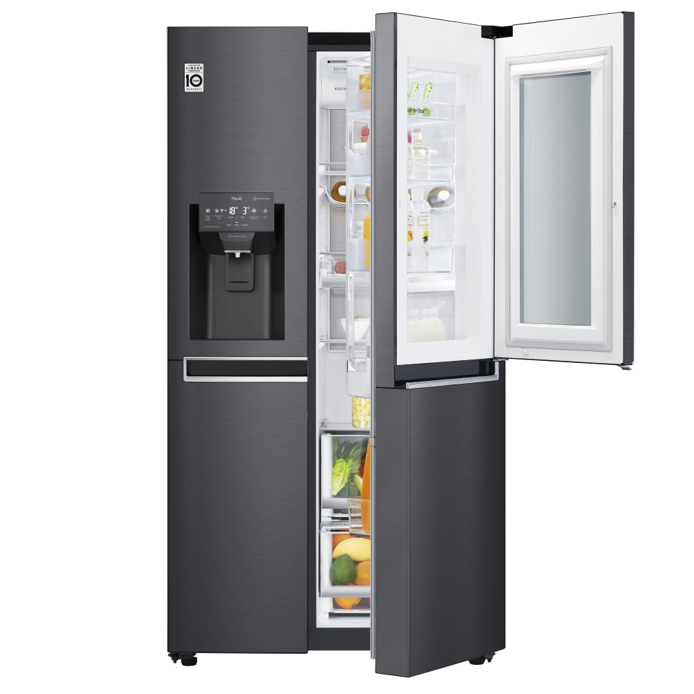 LG GSX960MCCZ Door In Door Instaview American Fridge Freezer BLACK