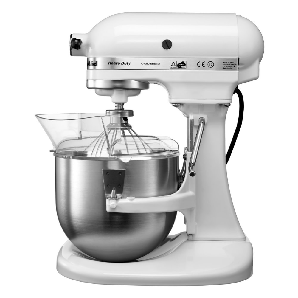 KitchenAid 5KPM5BWH Heavy Duty Stand Mixer 4.8 Litre WHITE Appliance City