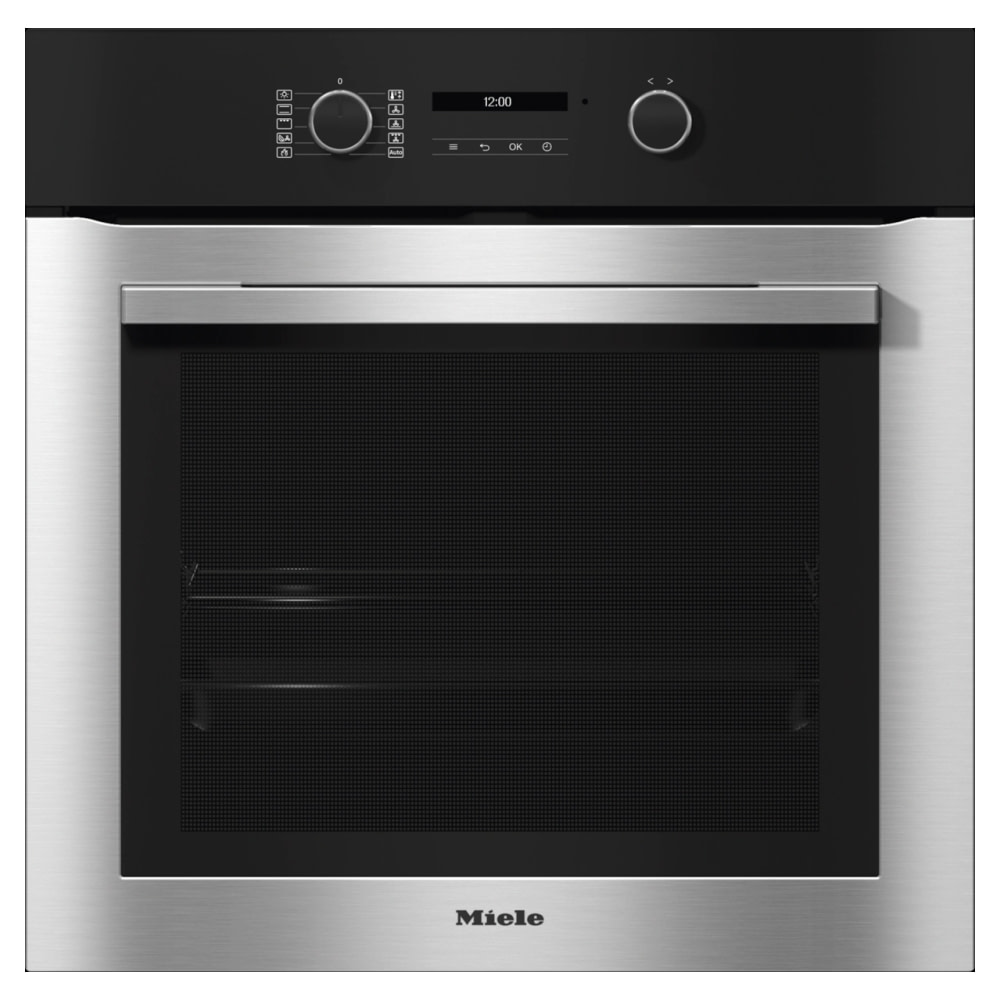 Miele H2761BP ContourLine Pyrolytic Built In Single Oven – STAINLESS STEEL