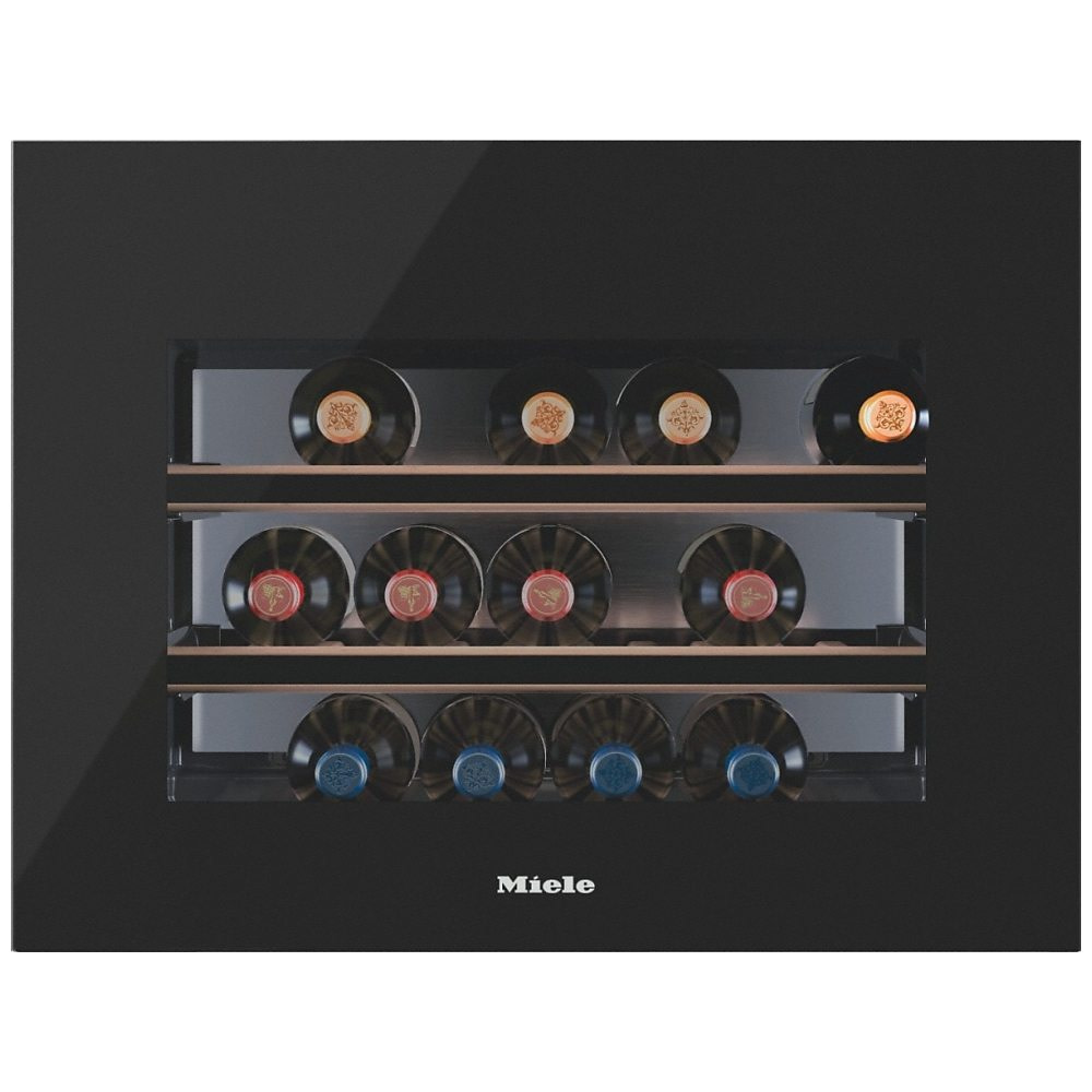 Miele KWT6112IGEDOBBL 45cm Integrated In Column Wine Cooler – BLACK