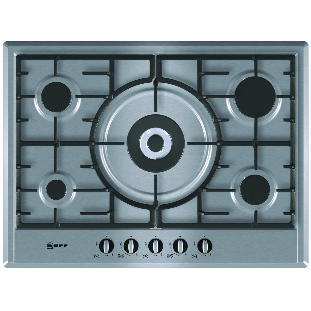 Neff T25S56N0GB 70cm 5 Burner Gas Hob - Appliance City