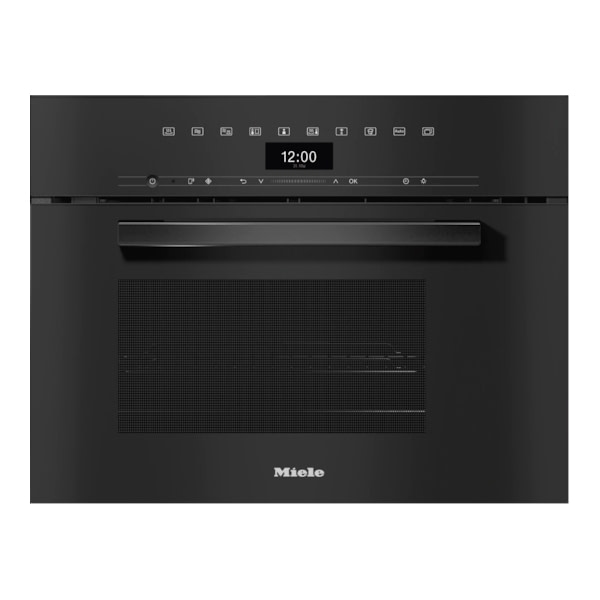 Miele DGM7440OBBL VitroLine Compact Steam Oven & Microwave – BLACK