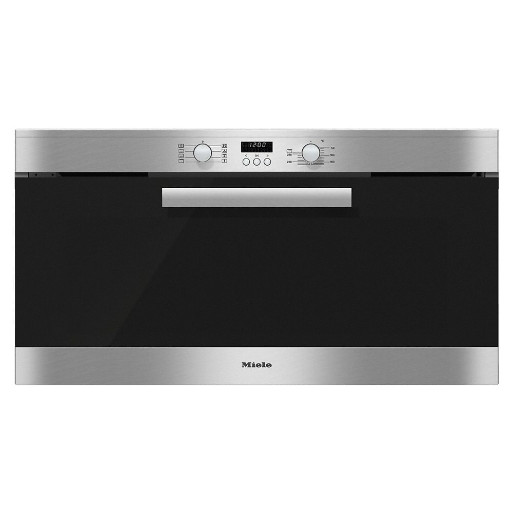 Miele H6290BCLST PureLine 90cm Built In Single Oven STAINLESS STEEL
