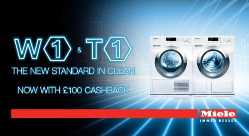 SHOP & SAVE | £100 cashback on W1 washing machines and T1 tumble dryers | Appliance City
