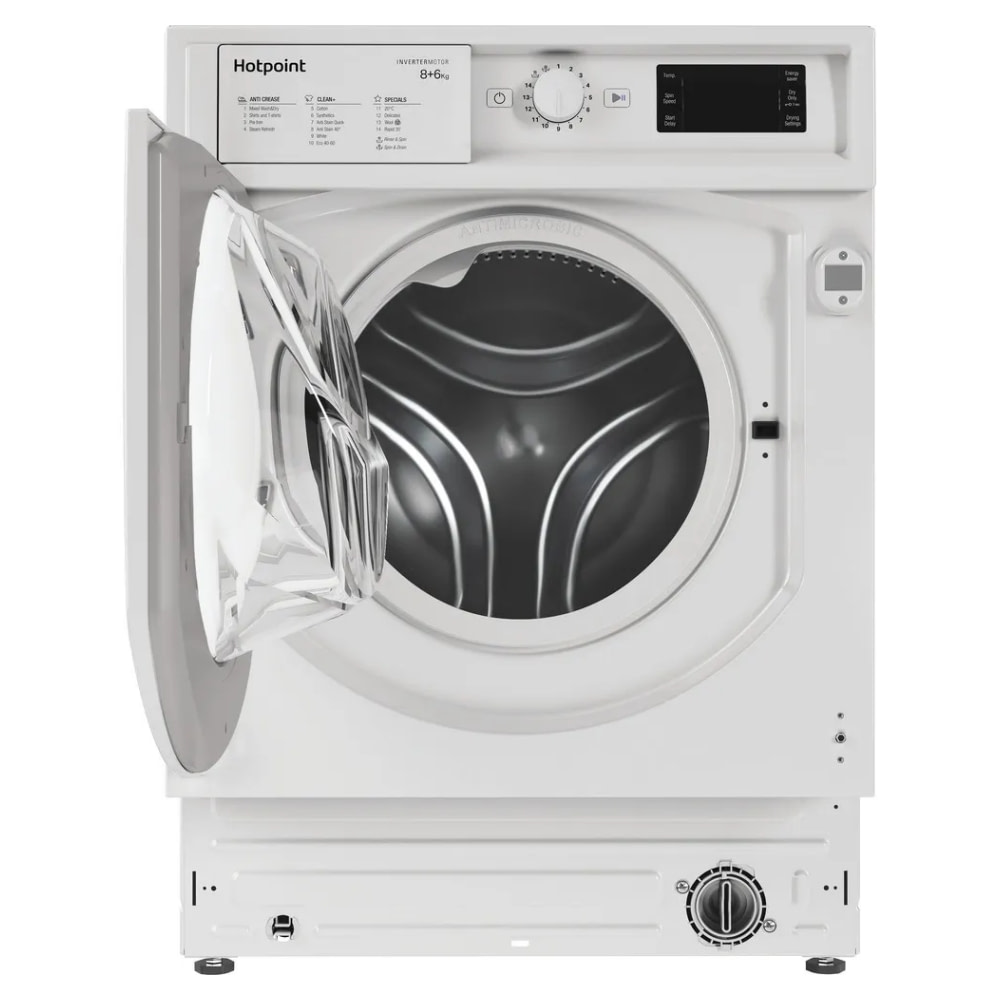 Hotpoint washer outlet dryer integrated