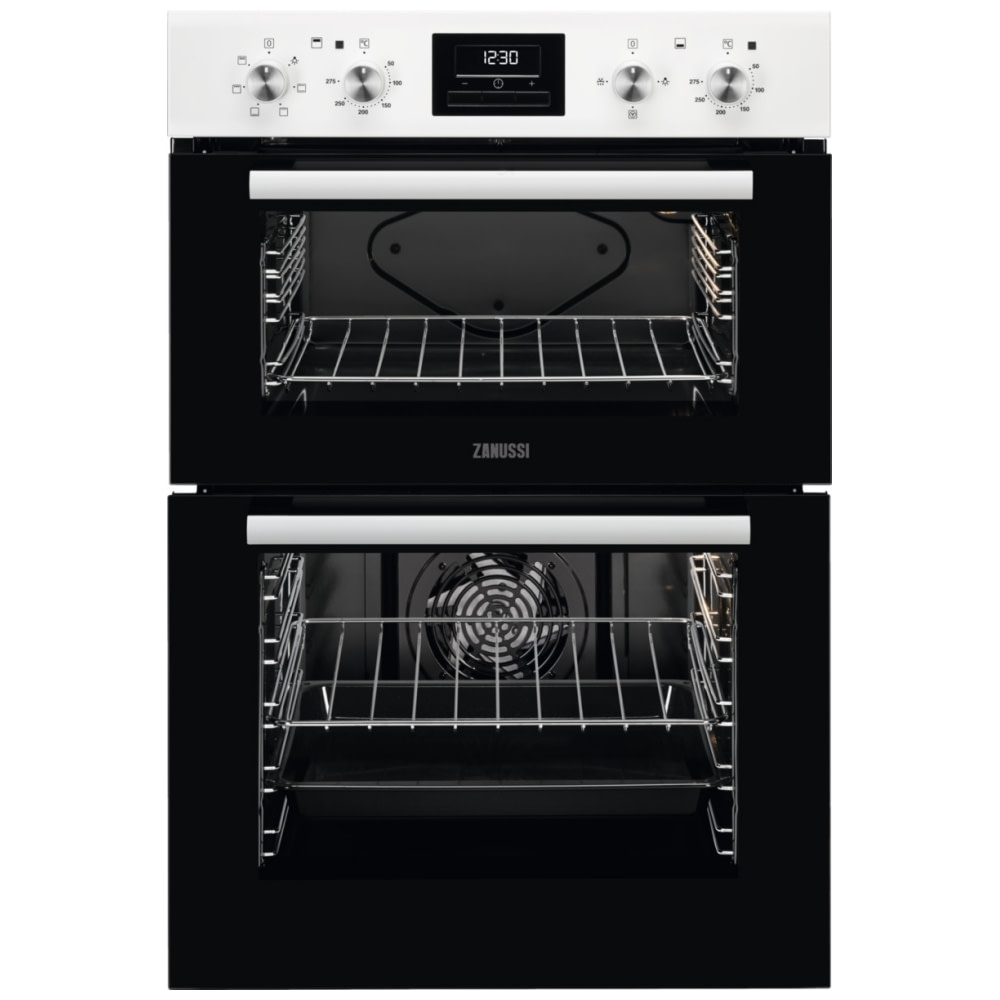 Zanussi ZOD35661WK Built In Multifunction Double Oven WHITE