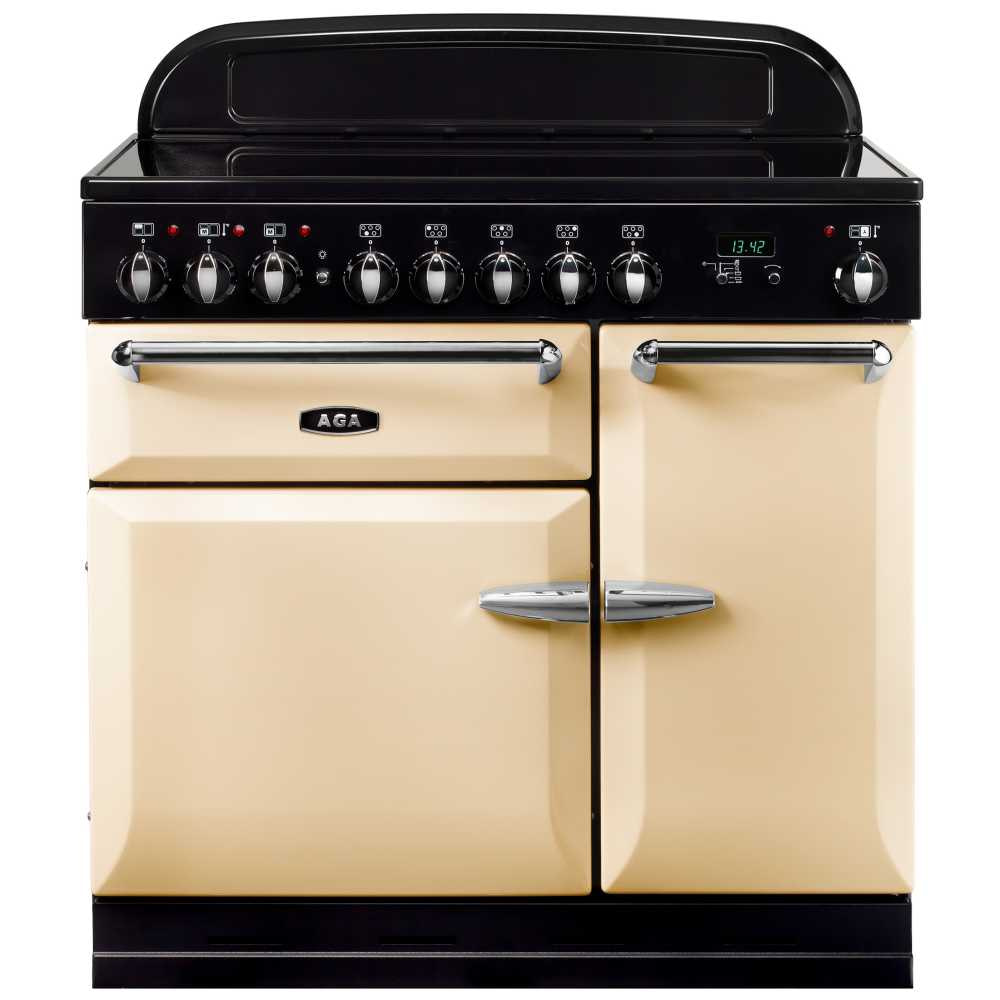 AGA Masterchef MEIMSOCRM 90cm Induction Range Cooker CREAM Appliance City