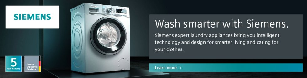 siemens laundry appliances