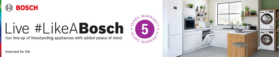 Bosch Free 5 Year Warranty Appliance City