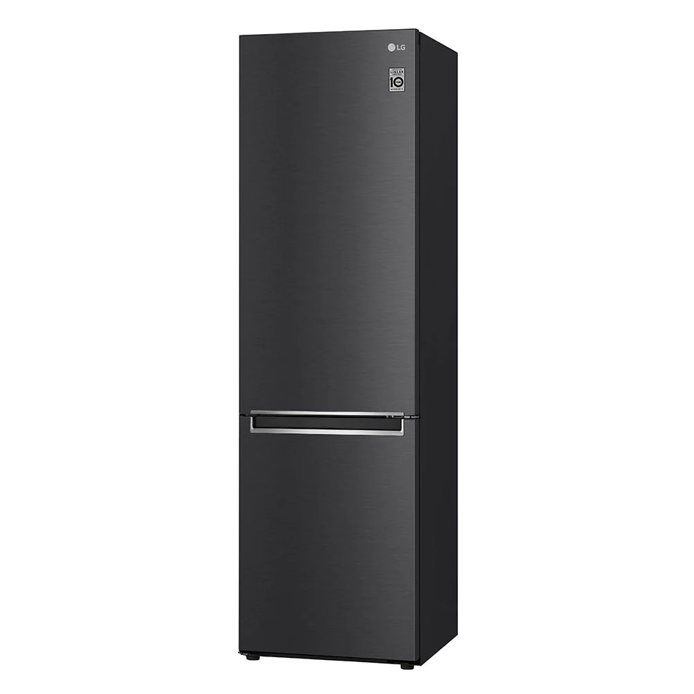 LG GBB72MCVBN 60cm Frost Free Fridge Freezer BLACK STEEL Appliance City