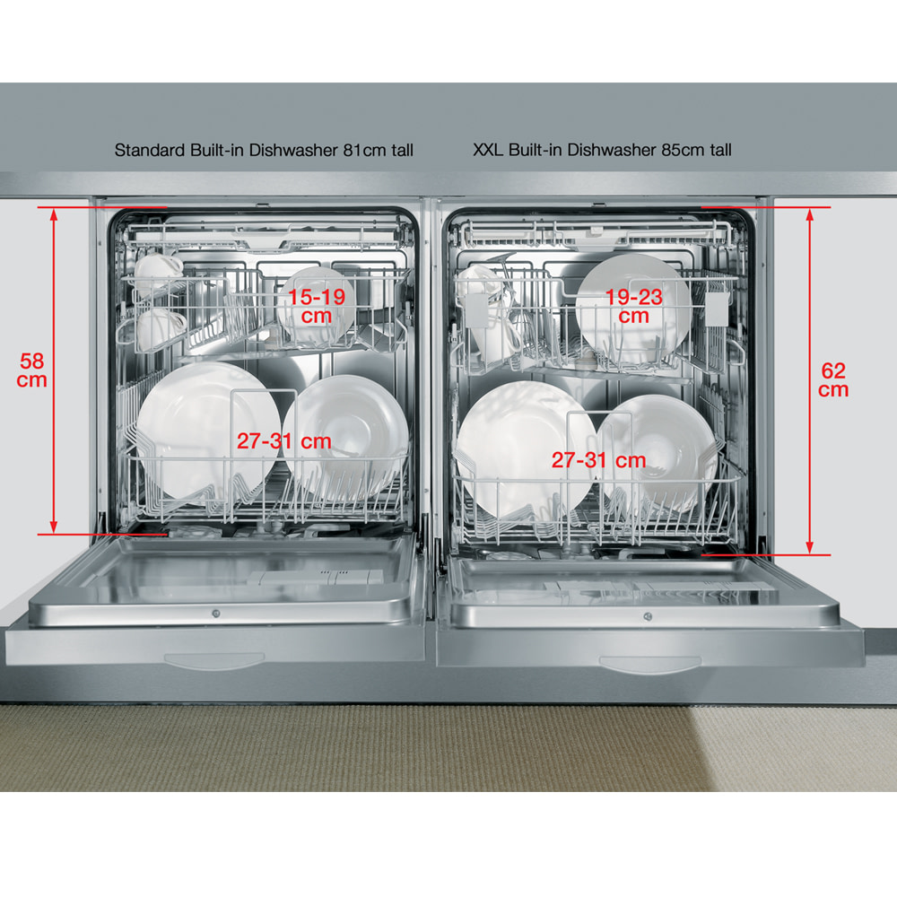Miele G4268SCVIXXL 60cm Fully Integrated Tall Height Dishwasher