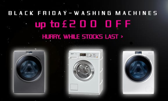 BLACK FRIDAY! Laundry Appliances | Appliance City 28th November -1st December 2014