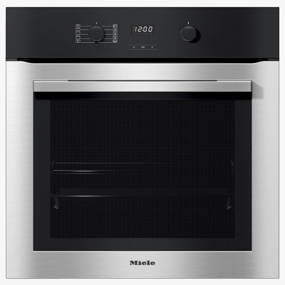 Miele H2760BP ContourLine Pyrolytic Built In Single Oven – STAINLESS STEEL