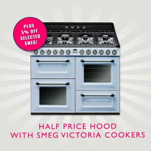 Half Price Victoria Hood Plus 5% Off selected range cookers | Appliance City