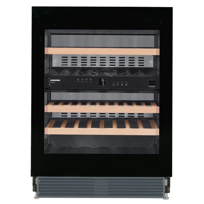 Liebherr UWT1682 60cm Integrated Built Under Dual Zone Wine Cooler