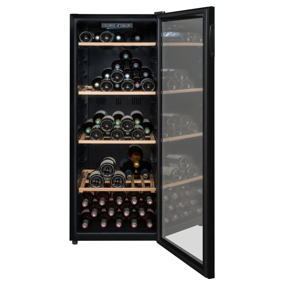 La Sommeliere SLS106 49cm Freestanding Wine Cooler - BLACK - Appliance City