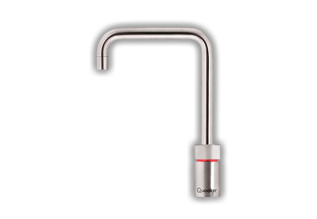 Quooker COMBI 2.2 NORDIC SQUARE SS 2.2NSRVS Combi Nordic Square Boiling Water Tap – STAINLESS STEEL