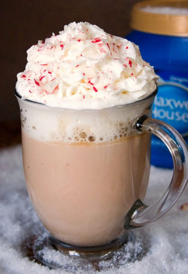 Appliance City - Recipes - Peppermint White Chocolate Latte