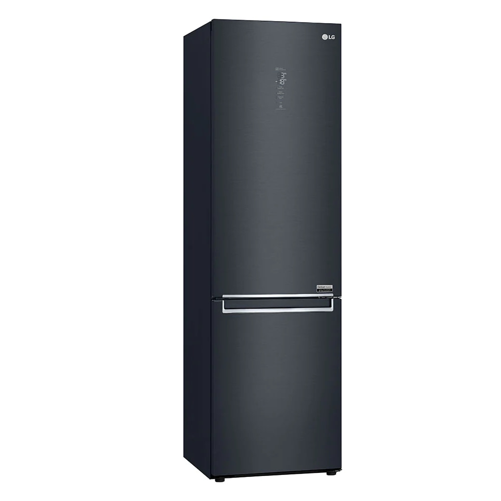 LG GBB92MCABP 60cm Frost Free Fridge Freezer BLACK STEEL Appliance City