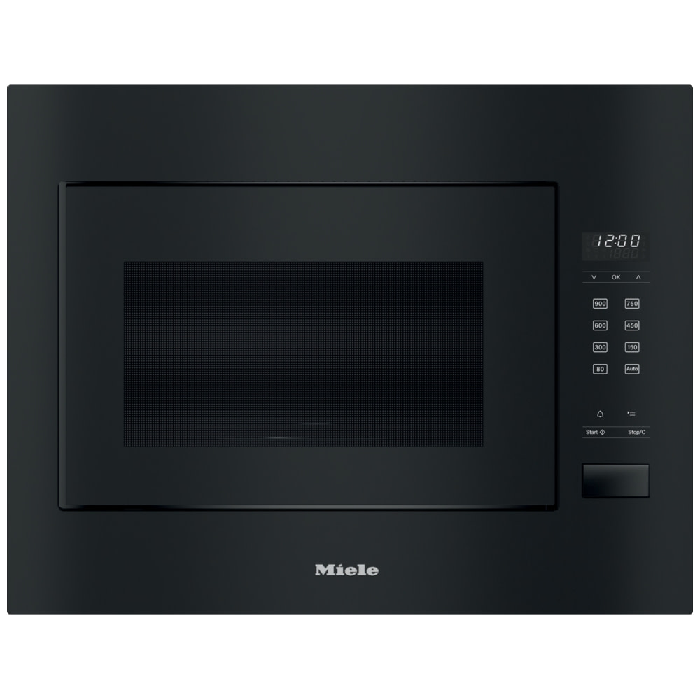 Miele M2240SC 60cm Built In Microwave & Grill For Tall Housing – BLACK