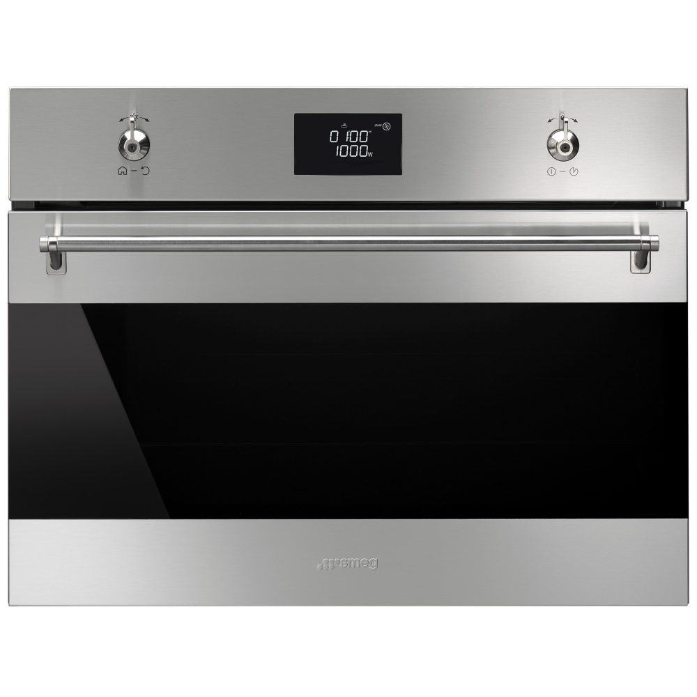 Smeg SF4390MCX Classic Built In Combination Microwave - STAINLESS STEEL ...