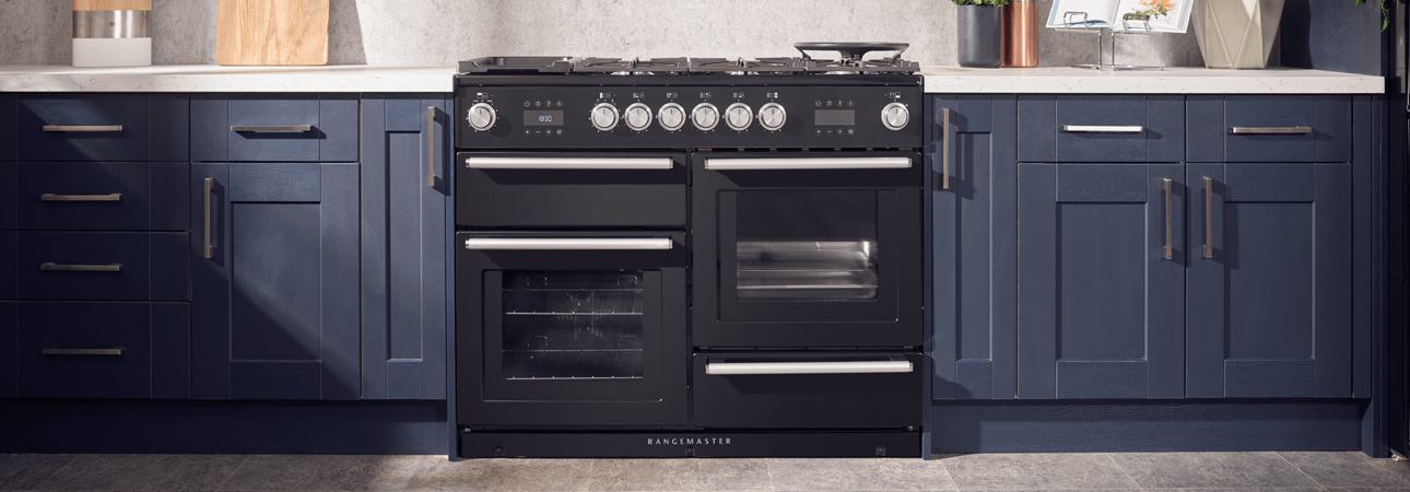 rangemaster in kitchen island